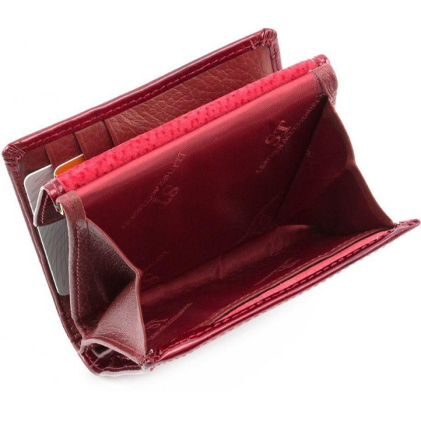 Жіночий гаманець зі шкіри ST Leather (S1101A) 98203 Червоний