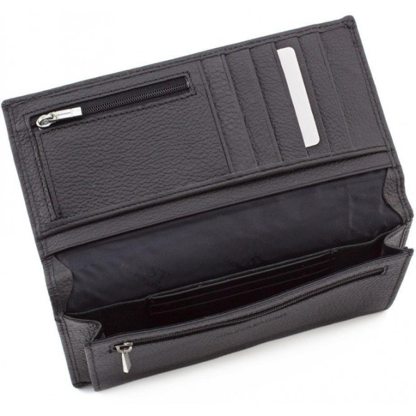 Мужской кожаный кошелек ST Leather (ST148) 98353 Черный