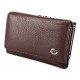 Жіночий шкіряний гаманець складаний ST Leather (ST617) 98554 Коричневий