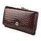 Женский кожаный кошелек ST Leather (S1201A) 98212 Коричневый