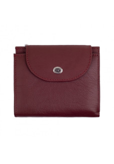 Кошелек женский из кожи ST Leather (ST410) 98468 Бордовый