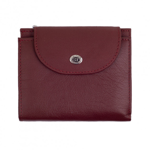 Гаманець жіночий зі шкіри ST Leather (ST410) 98468 Бордовий
