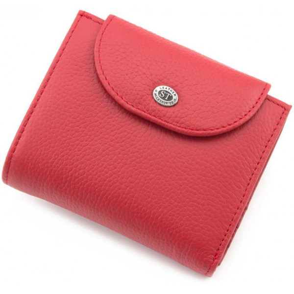 Жіночий шкіряний гаманець ST Leather (ST410) 98473 Червоний