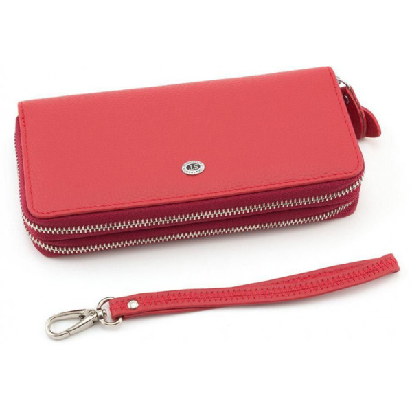 Женский кожаный кошелек ST Leather (ST238-2) 98419 Красный