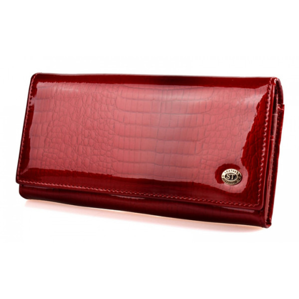Женский кожаный кошелек ST Leather (S1001A) 98189 Красный