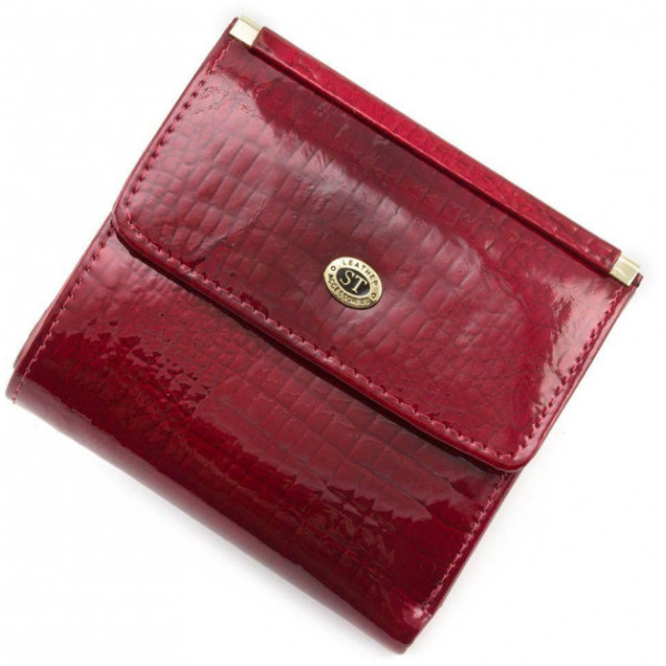 Жіночий гаманець зі шкіри ST Leather (S1101A) 98203 Червоний