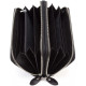 Клатч- борсетка на две молнии кожаный ST Leather (B139-3) 98106 Черный