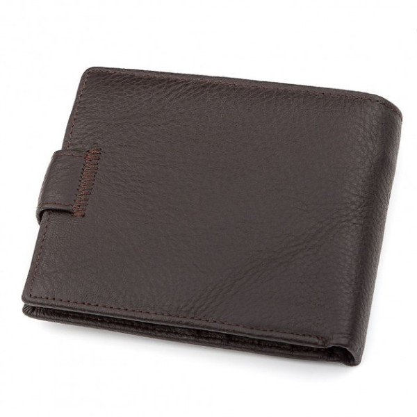 Мужской кошелек- портмоне кожаное ST Leather (ST137) 98336 Коричневый