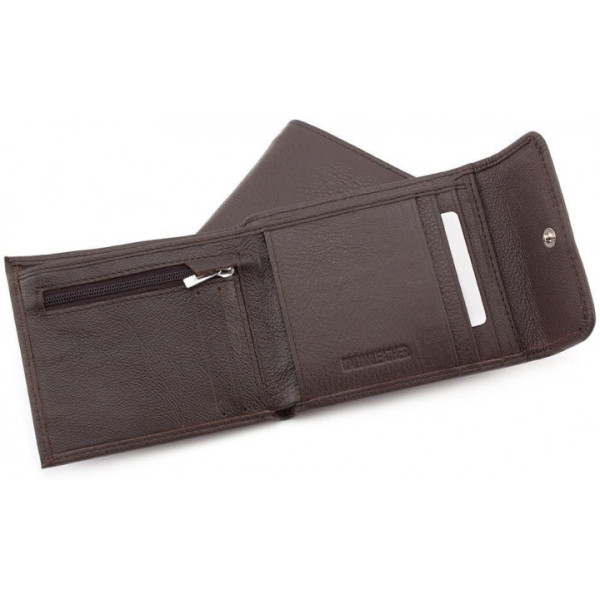 Кожаный кошелек ST Leather (ST155) 98388 Коричневый