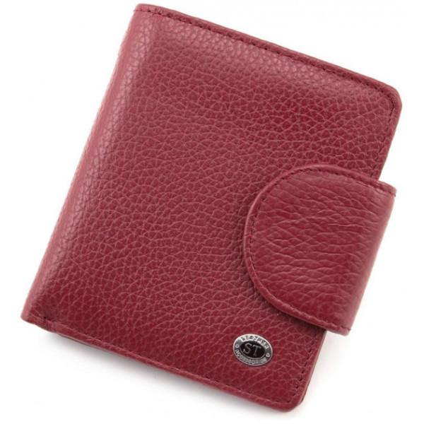 Женский кошелек из кожи ST Leather (ST415) 98483 Бордовый