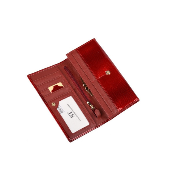 Женский кожаный кошелек ST Leather (S1001A) 98189 Красный