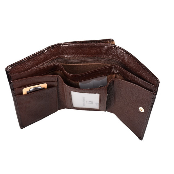 Женский кожаный кошелек ST Leather (S1201A) 98212 Коричневый