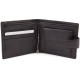 Мужской кожаный кошелек ST Leather (ST113-1) 98316 Черный