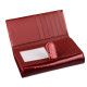 Женский кожаный кошелек с визитницей ST Leather (S9001A) 98285 Красный