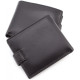 Мужской кожаный кошелек ST Leather (ST104) 98307 Черный