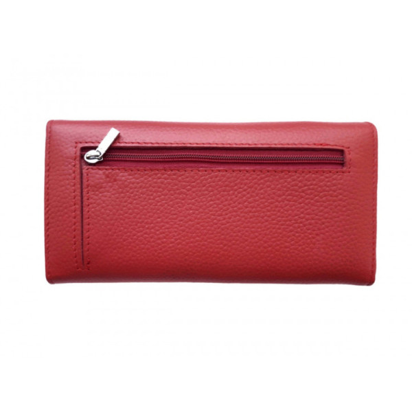 Кожаный женский кошелек ST Leather (ST634) 98557 Красный