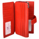 Женский кожаный кошелек клатч на молнии с визитницей ST Leather (SТ228-2) 98575 Красный