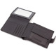Мужской кожаный кошелек ST Leather (ST137) 98334 Черный