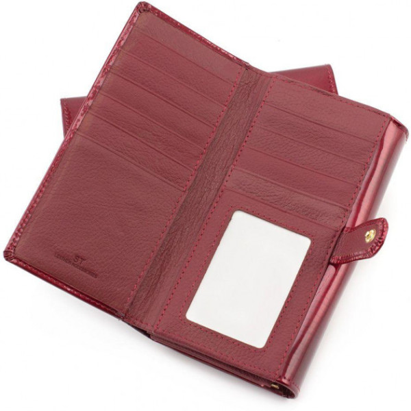 Женский кожаный кошелек ST Leather (S9001A) 98280 Красный