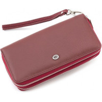 Женский кожаный кошелек - клатч ST Leather (ST238-2) 98421 Бордовый