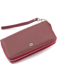 Женский кожаный кошелек - клатч ST Leather (ST238-2) 98421 Бордовый