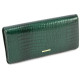 Кошелек лаковый с тисненной кожей для женщин Marco Coverna MC-403-6061-7 (JZ6597) зелёный