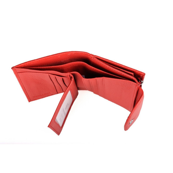 Женский кожаный кошелек ST Leather (ST410) 98463 Красный