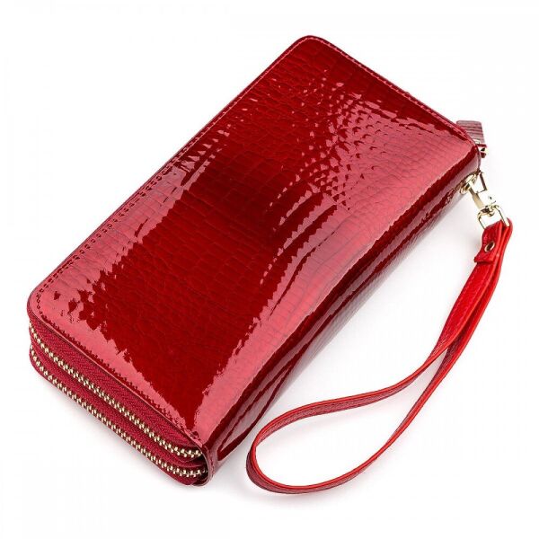 Жіночий шкіряний гаманець ST Leather (S5001A) 98251 Червоний