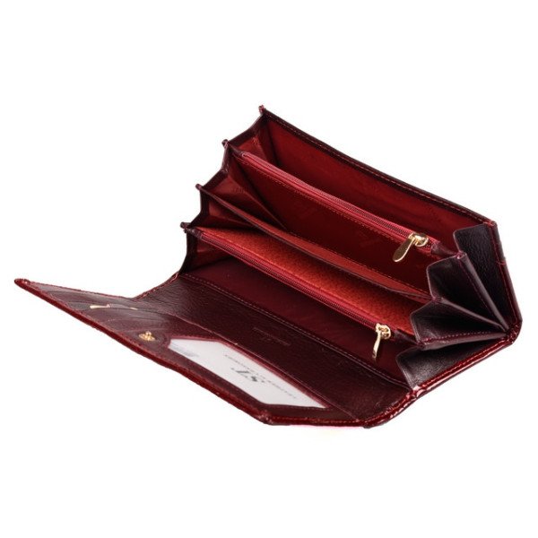 Женский кожаный кошелек ST Leather (S2001A) 98224 Бордовый