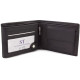 Мужской кожаный кошелек ST Leather (ST108) 98311 Черный