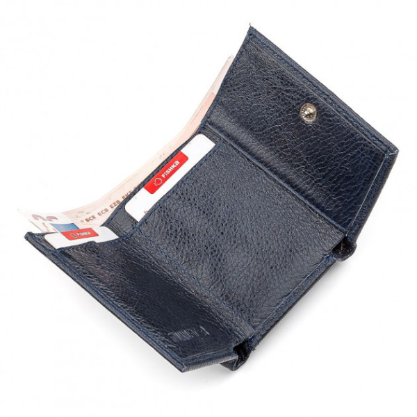 Кошелек из натуральной кожи ST Leather (ST440) 98523 Синий