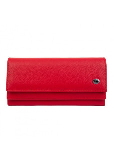 Кошелек женский из кожи ST Leather (ST9-103) 98567 Красный