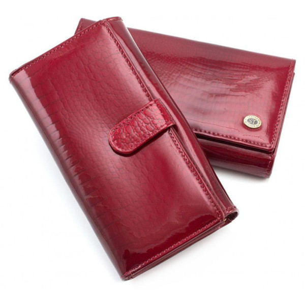 Женский кожаный кошелек ST Leather (S9001A) 98280 Красный