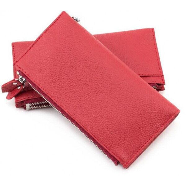 Жіночий шкіряний гаманець ST Leather (ST420) 98508 Червоний