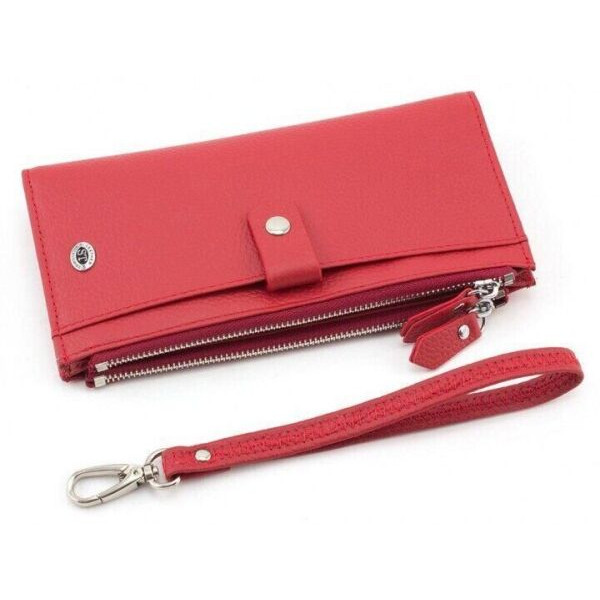 Жіночий шкіряний гаманець ST Leather (ST420) 98508 Червоний