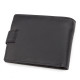 Чоловічий гаманець з натуралной шкіри ST Leather (ST137) 98333 Чорний