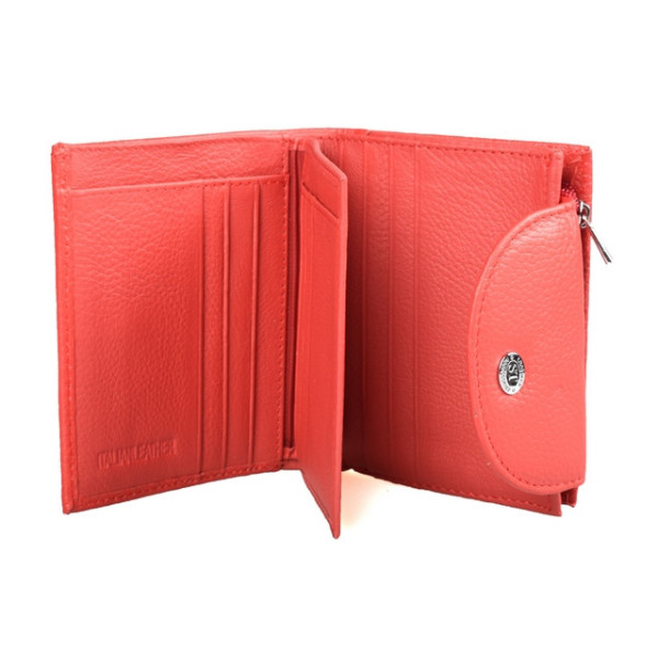 Женский кожаный кошелек ST Leather (ST410) 98463 Красный