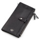 Кошелек кожаный на заклепках ST Leather (ST420) 98500 Черный