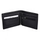 Мужской кожаный кошелек ST Leather (ST-8) 98566 Черный