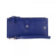 Кошелек кожаный на заклепках ST Leather (ST420) 98493 Синий