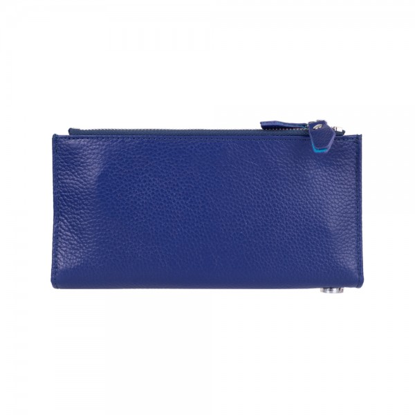 Кошелек кожаный на заклепках ST Leather (ST420) 98493 Синий