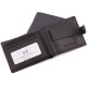 Мужской кожаный кошелек ST Leather (ST137) 98334 Черный