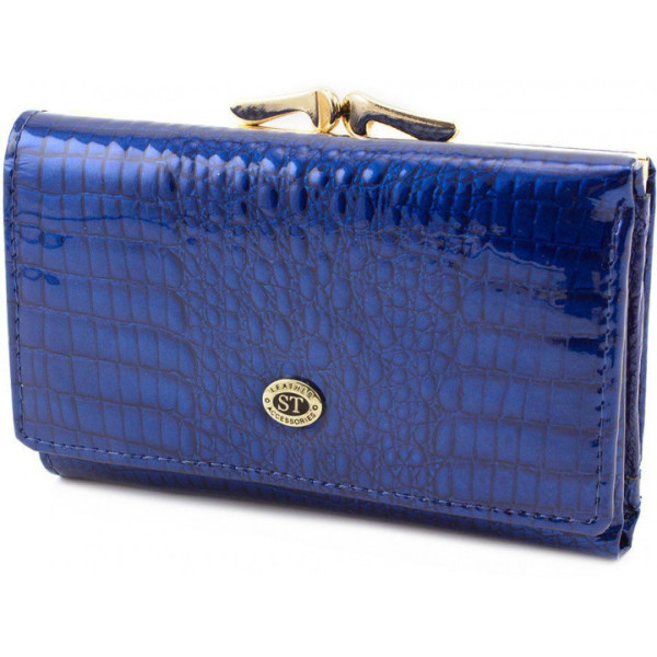 Женский кошелек кожаный ST Leather (S1201A) 98211 Синий