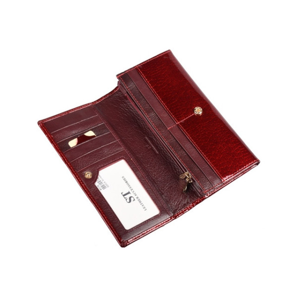 Женский кожаный кошелек ST Leather (S2001A) 98224 Бордовый
