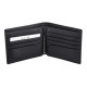 Мужской кожаный кошелек ST Leather (ST-3) 98442 Черный