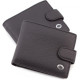 Мужской кожаный кошелек ST Leather (ST114) 98320 Черный