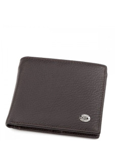 Мужской кожаный кошелек ST Leather (ST159) 98393 Коричневый