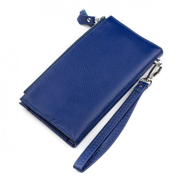 Гаманець жіночий зі шкіри ST Leather (ST420) 98502 Синій