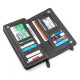 Мужской кошелек натуральная кожа ST Leather (ST291) 98434 Черный