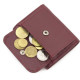 Женский кожаный кошелек ST Leather (ST440) 98515 Бордовый